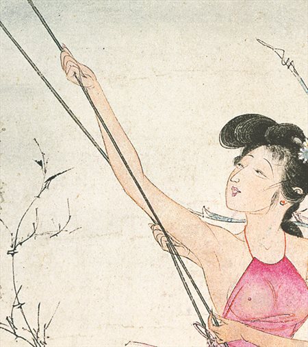 兴县-胡也佛的仕女画和最知名的金瓶梅秘戏图